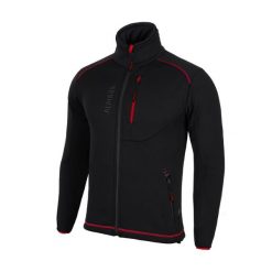Bluza polarowa turystyczna męska Alpinus Bonette Power Stretch Pro. Czarne bluzy bez kaptura męskie Alpinus, m, z polaru. Za 399.00 zł.