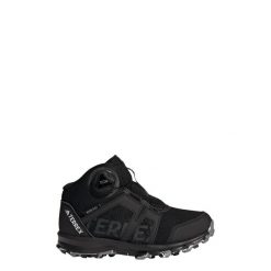 Buty Terrex BOA Mid RAIN.RDY Hiking. Białe buty trekkingowe męskie Adidas, z materiału, bez zapięcia, do biegania. Za 479.00 zł.