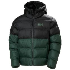 Kurtka z kapturem Helly Hansen Active. Zielone kurtki męskie Helly Hansen, m, bez wzorów, z puchu, z kapturem. Za 797.75 zł.