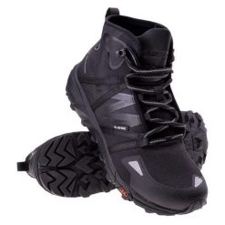 Buty Górskie Męskie VLite Shift I. Czarne buty trekkingowe męskie Hi-tec, z gumy, bez zapięcia, trekkingowe. Za 224.00 zł.
