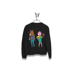 Bluza Bojack Horseman and Princess Carolynn Męska. Czarne bluzy bez kaptura damskie Failfake, m. Za 170.00 zł.