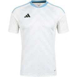 Męska Koszulka adidas miCond22 Jersey Piłka Nożna. Białe t-shirty sportowe męskie Adidas, m, z jersey, bez ramiączek, na fitness i siłownię. Za 210.99 zł.