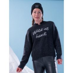 Sweter damski PS of Sweden Quote Mohair Mix. Szare swetry klasyczne damskie PS OF SWEDEN, na zimę, bez kołnierzyka. Za 772.00 zł.