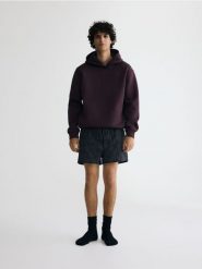 3 pack bokserek Loose - ciemnoszary. Szare bokserki męskie Reserved, bez wzorów. Za 79.99 zł.