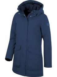 Westfjord Parka "Krafla" w kolorze granatowym rozmiar: L. Niebieskie parki damskie Westfjord, l, z aplikacjami, ze skóry. Za 307.46 zł.