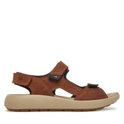 Sandały Ara. Brązowe sandały męskie Ara, bez zapięcia. Za 299.99 zł.