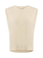 Marie Lund Koszula damska Kobiety beżowy|złoty marmurkowy, M. Brązowe koszule damskie Marie Lund, m, bez wzorów, bez kołnierzyka, bez ramiączek. Za 179.95 zł.