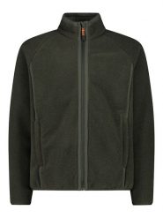 CMP Kurtka polarowa w kolorze zielonym rozmiar: 56. Zielone kurtki męskie CMP, bez wzorów, z materiału, bez kaptura. Za 165.71 zł.