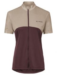 Koszulka damska Matera FZ Tricot. Czerwone topy sportowe damskie Vaude, bez wzorów, z materiału, bez ramiączek. Za 259.00 zł.