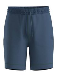 Hugo Boss Fashion Szorty w kolorze granatowym rozmiar: S. Niebieskie szorty męskie Hugo Boss Fashion, z bawełny, bez kołnierzyka. Za 109.78 zł.