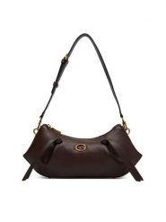 Guess Torebka Allegra HWBG22 37180 Brązowy ciemny. Brązowe torebki klasyczne damskie Guess, z aplikacjami, ze skóry, bez dodatków. Za 544.99 zł.
