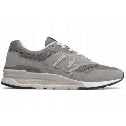 Buty New Balance CM997HCA T26-12083889115 szare. Szare buty sportowe na co dzień męskie z materiału, bez zapięcia. Za 632.54 zł.