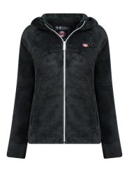 Canadian Peak Kurtka polarowa "Ulotteak" w kolorze czarnym rozmiar: S. Czarne kurtki damskie Canadian Peak, s, bez wzorów, z materiału, bez kaptura. Za 100.99 zł.