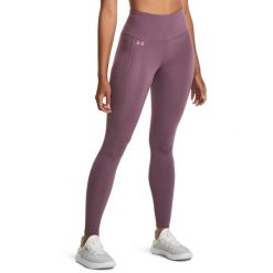 Legginsy damskie Under Armour Motion Legging. Fioletowe legginsy damskie Under Armour, xs, bez wzorów. Za 149.99 zł.