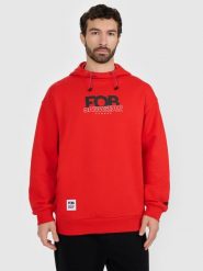4F Bluza dresowa nierozpinana z kapturem męska - czerwona S. Czerwone bluzy z kapturem męskie 4f, m, z dresówki. Za 249.99 zł.