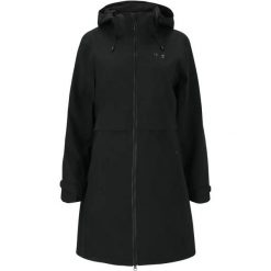 Długi płaszcz z kapturem damski Weather Report Dayton AWG W-PRO 15000. Czarne płaszcze damskie Weather Report, bez wzorów, eleganckie. Za 464.00 zł.