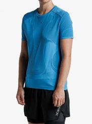 Koszulka do biegania damska X-Bionic Xceed Run Perform Shirt. Niebieskie t-shirty damskie X BIONIC, l, bez wzorów, z materiału, bez kołnierzyka. Za 412.49 zł.