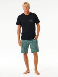 Rip Curl Bermudy "Boardwalk Party Pack" w kolorze zielonym rozmiar: 32. Zielone szorty męskie Rip Curl, bez wzorów. Za 109.52 zł.