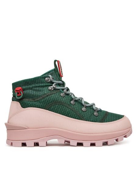 Hunter Trapery Womens Travel Explorer Boot WFS2336REN Zielony. Zielone trapery damskie Hunter, z materiału, bez obcasa. Za 639.99 zł.