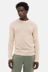 Męski sweter Mustang Style Elliot Oatmeal 1016844 4092. Swetry męskie Mustang, l, bez wzorów, bez kołnierzyka. Za 99.99 zł.