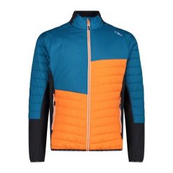 Kurtka hybrydowa CMP. Brązowe kurtki męskie CMP, bez wzorów, z puchu, sportowe, bez kaptura. Za 506.50 zł.