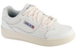 Buty sportowe Sneakersy męskie, Sport Court 2.0 - Crowne. Białe buty sportowe na co dzień męskie Skechers, z materiału, bez zapięcia, trekkingowe, Skechers Sport. Za 239.99 zł.
