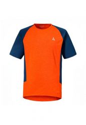 Koszulka rowerowa Schoffel Shirt Auvergne. Brązowe t-shirty sportowe męskie Schöffel, s, z bawełny, bez ramiączek, rowerowe. Za 192.49 zł.