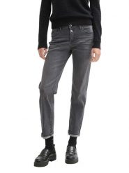 Tom Tailor Dżinsy - Boyfriend fit - w kolorze szarym rozmiar: W27/L32. Szare jeansy damskie Tom Tailor, z podwyższonym stanem. Za 65.69 zł.