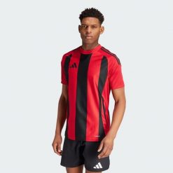 Koszulka Striped 24. Czarne t-shirty sportowe męskie Adidas, xl, bez ramiączek, do piłki nożnej. Za 94.99 zł.