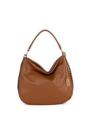 Anna Morellini Skórzana torebka "Sylvana" w kolorze jasnobrązowym - 33 x 30 x 11 cm rozmiar: onesize. Brązowe torebki klasyczne damskie Anna Morellini, bez wzorów, z materiału, bez dodatków. Za 347.99 zł.