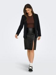 ONLY Spódnica w kolorze czarnym rozmiar: M. Czarne spódniczki damskie Only, m, bez wzorów, midi. Za 95.92 zł.