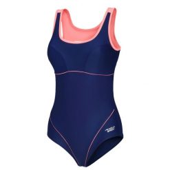 Strój jednoczęściowy pływacki damski Aqua Speed Cora. Brązowe stroje jednoczęściowe damskie Aqua-Speed, xs, bez wzorów. Za 119.99 zł.