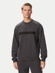 HUGO Bluza Dalim 50563104 Szary ciemny Regular Fit. Szare bluzy bez kaptura męskie Hugo, l, z bawełny. Za 599.99 zł.