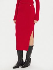 TWINSET Spódnica ołówkowa 242TT3026 Czerwony Slim Fit. Czerwone spódniczki damskie Twinset, m, bez wzorów, z syntetyku, ołówkowe. Za 629.99 zł.
