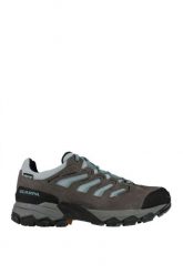 Buty trekkingowe niskie damskie Moraine GTX Women. Niebieskie obuwie trekkingowe damskie Scarpa, na jesień. Za 804.99 zł.