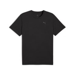 Męska koszulka do biegania z nadrukiem Faster PUMA Black Q3 & Q4. Czarne t-shirty sportowe męskie Puma, l, z materiału, bez ramiączek, do biegania. Za 122.05 zł.
