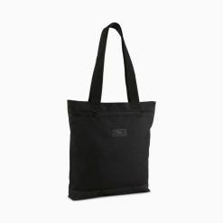 Torba unisex Puma ESSENTIALS czarna 09113001. Czarne torebki klasyczne damskie Puma, bez wzorów, bez dodatków. Za 119.13 zł.