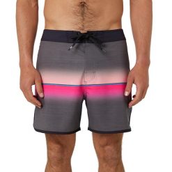 Spodenki męskie Rip Curl Mirage Retro Mama Fizz 90. Szare szorty męskie Rip Curl, bez kołnierzyka. Za 129.99 zł.