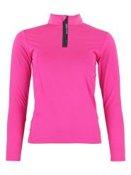 Peak Mountain Koszulka funkcyjna "Anevi" w kolorze różowym rozmiar: XL. Różowe bluzki sportowe damskie Peak Mountain, xl, z materiału, bez kołnierzyka, bez ramiączek. Za 113.90 zł.