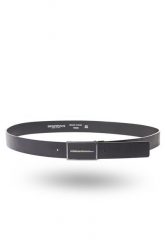 PASEK Emporio Armani. Paski męskie Emporio Armani, bez wzorów. W wyprzedaży za 143.70 zł.