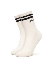 Guess Skarpety długie V5RZ04 Z3LH0 Écru. Skarpetki damskie Guess, z aplikacjami, z bawełny. Za 69.99 zł.