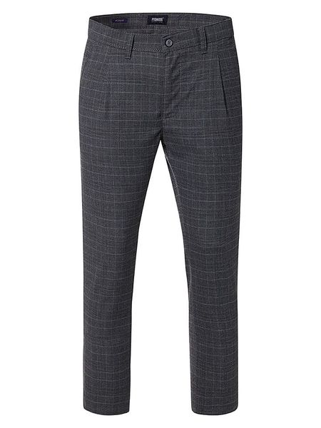 Pioneer Spodnie chino "Robert P" w kolorze antracytowym rozmiar: W32/L32. Czarne spodnie materiałowe męskie Pioneer, bez wzorów. Za 166.95 zł.