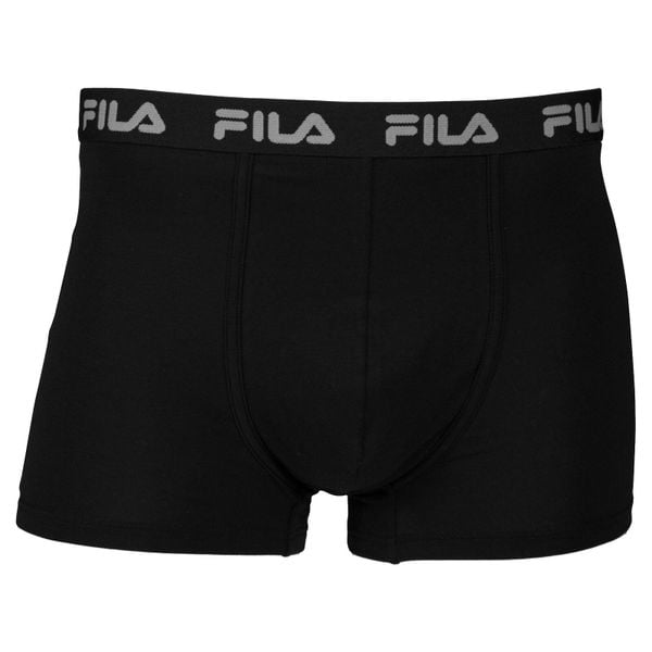 Fila Męskie Bokserki Czarne XL - Oddychające i Wygodne. Czarne bokserki męskie Fila, bez wzorów, z bawełny. Za 130.99 zł.