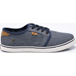 Wrangler - Tenisówki Mitos Derby. Niebieskie trampki i tenisówki męskie Wrangler, bez wzorów, z gumy, bez zapięcia. W wyprzedaży za 89.90 zł.