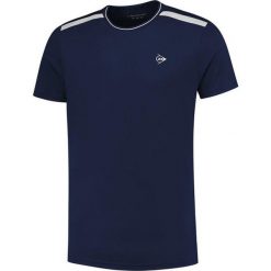 Koszulka sportowa męska Dunlop Club Crew Tee. Niebieskie t-shirty sportowe męskie Dunlop, m, bez ramiączek, tenisowe. Za 139.99 zł.