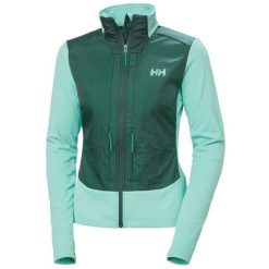 Damska bluza hybrydowa Helly Hansen Versalite. Niebieskie bluzy bez kaptura damskie Helly Hansen, m, z elastanu. Za 546.00 zł.