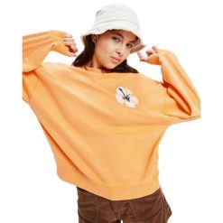 Bluza z okrągłym dekoltem dla Kobiety LINEUP Pomarańczowy. Brązowe bluzy bez kaptura damskie Roxy, m, z bawełny. Za 259.99 zł.
