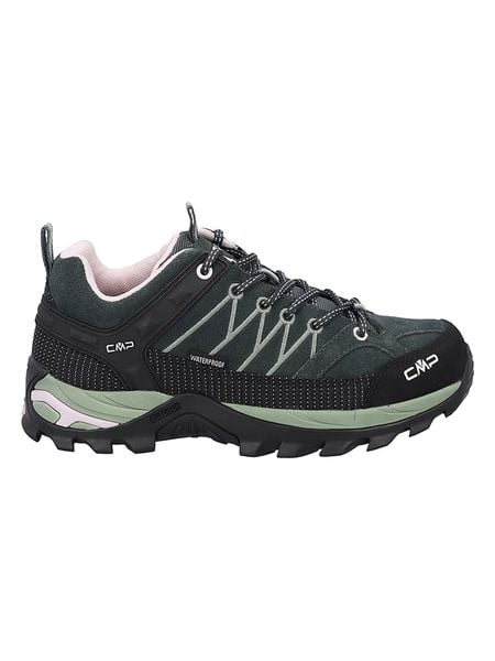 CMP Skórzane buty trekkingowe "Rigel Low" w kolorze zielonym rozmiar: 37. Zielone obuwie trekkingowe damskie CMP. Za 239.95 zł.