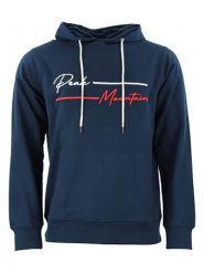 Peak Mountain Bluza "Codek" w kolorze granatowym rozmiar: L. Niebieskie bluzy z kapturem męskie Peak Mountain, l, z bawełny. Za 209.82 zł.