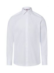 Finshley & Harding koszula biznesowa Mężczyźni Slim Fit Bawełna (100%) biały, 42. Białe koszule męskie Finshley & Harding, m, bez wzorów, z bawełny, bez kołnierzyka, bez ramiączek. Za 229.95 zł.